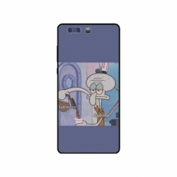 Husa personalizata tip carcasa HQPrint pentru Huawei P10 Plus, model Squidward 1, multicolor, S1D1M0161
