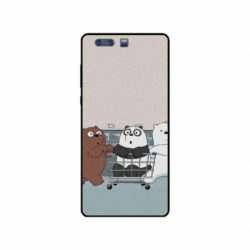 Husa personalizata tip carcasa HQPrint pentru Huawei P10 Plus, model Scooby Doo 2, multicolor, S1D1M0164