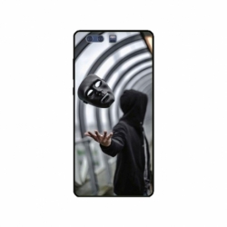 Husa personalizata tip carcasa HQPrint pentru Huawei P10 Plus, model Mask, multicolor, S1D1M0199