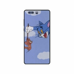Husa personalizata tip carcasa HQPrint pentru Huawei P10 Plus, model Tom and Jerry 1, multicolor, S1D1M0203
