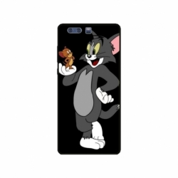 Husa personalizata tip carcasa HQPrint pentru Huawei P10 Plus, model Tom and Jerry 2, multicolor, S1D1M0204