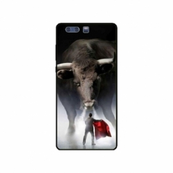 Husa personalizata tip carcasa HQPrint pentru Huawei P10 Plus, model Bull, multicolor, S1D1M0205