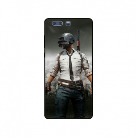 Husa personalizata tip carcasa HQPrint pentru Huawei P10 Plus, model PUBG 1, multicolor, S1D1M0214