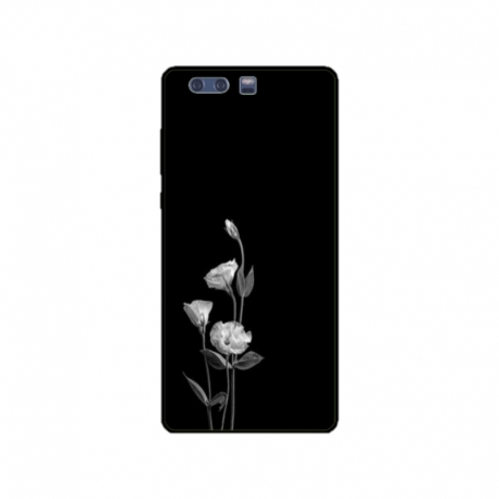 Husa personalizata tip carcasa HQPrint pentru Huawei P10 Plus, model Abstract Flowers, multicolor, S1D1M0216