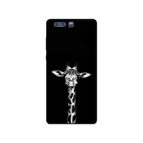 Husa personalizata tip carcasa HQPrint pentru Huawei P10 Plus, model Giraffe 3, multicolor, S1D1M0222