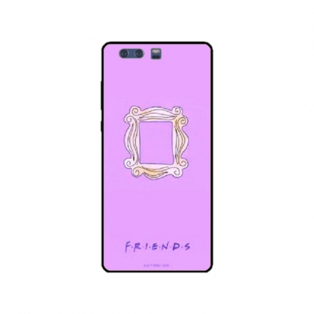 Husa personalizata tip carcasa HQPrint pentru Huawei P10 Plus, model FRIENDS 3, multicolor, S1D1M0223