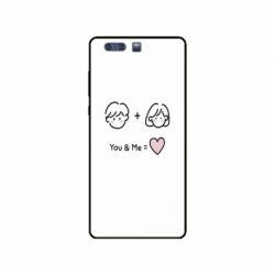 Husa personalizata tip carcasa HQPrint pentru Huawei P10 Plus, model You and Me, multicolor, S1D1M0274