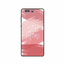 Husa personalizata tip carcasa HQPrint pentru Huawei P10 Plus, model You are Strong, multicolor, S1D1M0275