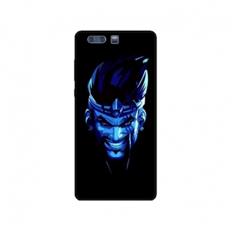 Husa personalizata tip carcasa HQPrint pentru Huawei P10 Plus, model Blue King, multicolor, S1D1M0305