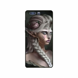 Husa personalizata tip carcasa HQPrint pentru Huawei P10 Plus, model Alien Queen, multicolor, S1D1M0308