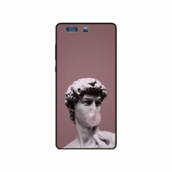Husa personalizata tip carcasa HQPrint pentru Huawei P10 Plus, model Bubble Gum Statue, multicolor, S1D1M0317