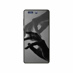 Husa personalizata tip carcasa HQPrint pentru Huawei P10 Plus, model Hand Reach, multicolor, S1D1M0318