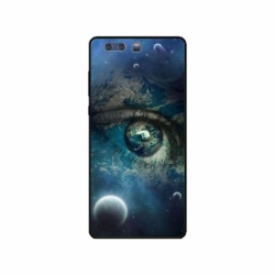Husa personalizata tip carcasa HQPrint pentru Huawei P10 Plus, model Abstract 3, multicolor, S1D1M0362