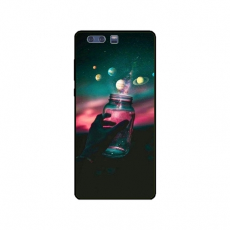 Husa personalizata tip carcasa HQPrint pentru Huawei P10 Plus, model Colorful 10, multicolor, S1D1M0369
