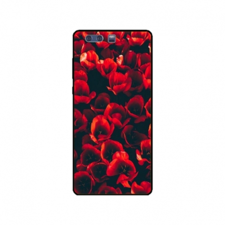 Husa personalizata tip carcasa HQPrint pentru Huawei P10 Plus, model Flowers 24, multicolor, S1D1M0386