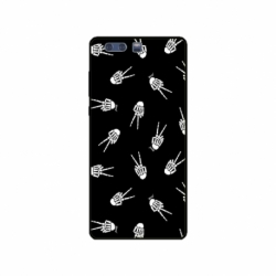Husa personalizata tip carcasa HQPrint pentru Huawei P10 Plus, model OK Skelly, multicolor, S1D1M0388