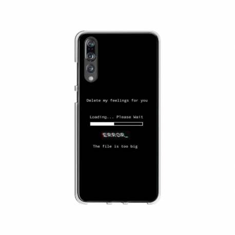 Husa personalizata tip carcasa HQPrint pentru Huawei P20 Lite, model Delete Feelings, multicolor, S1D1M0069