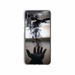 Husa personalizata tip carcasa HQPrint pentru Huawei P20 Lite, model Black Magic, multicolor, S1D1M0152