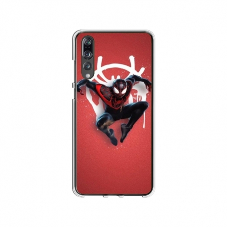 Husa personalizata tip carcasa HQPrint pentru Huawei P20 Lite, model Spiderman 3, multicolor, S1D1M0169