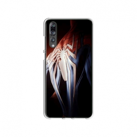 Husa personalizata tip carcasa HQPrint pentru Huawei P20 Lite, model Spiderman 4, multicolor, S1D1M0170