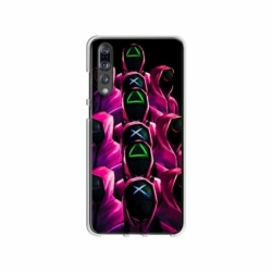 Husa personalizata tip carcasa HQPrint pentru Huawei P20 Lite, model Squid Game 8, multicolor, S1D1M0180