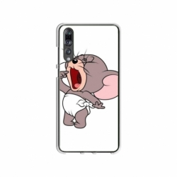 Husa personalizata tip carcasa HQPrint pentru Huawei P20 Lite, model Tom and Jerry 3, multicolor, S1D1M0207