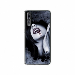 Husa personalizata tip carcasa HQPrint pentru Huawei P20 Lite, model Vampire, multicolor, S1D1M0210