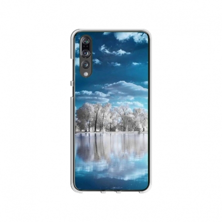 Husa personalizata tip carcasa HQPrint pentru Huawei P20 Lite, model Nice View 9, multicolor, S1D1M0221