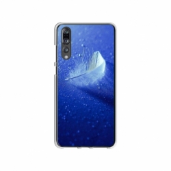 Husa personalizata tip carcasa HQPrint pentru Huawei P20 Lite, model Pana, multicolor, S1D1M0236