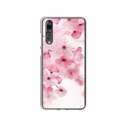 Husa personalizata tip carcasa HQPrint pentru Huawei P20 Lite, model Flowers 17, multicolor, S1D1M0241
