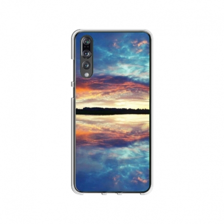 Husa personalizata tip carcasa HQPrint pentru Huawei P20 Lite, model Nice View 12, multicolor, S1D1M0247
