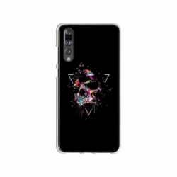 Husa personalizata tip carcasa HQPrint pentru Huawei P20 Lite, model Colorful 5, multicolor, S1D1M0302