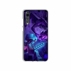 Husa personalizata tip carcasa HQPrint pentru Huawei P20 Lite, model Ender Dragon, multicolor, S1D1M0304