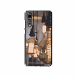 Husa personalizata tip carcasa HQPrint pentru Huawei P20 Lite, model Lightbulb, multicolor, S1D1M0322