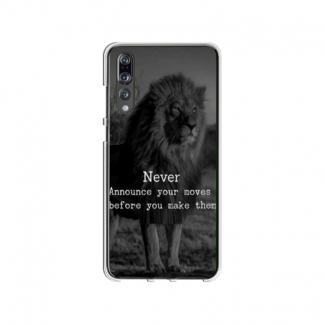 Husa personalizata tip carcasa HQPrint pentru Huawei P20 Lite, model Quote 2, multicolor, S1D1M0330