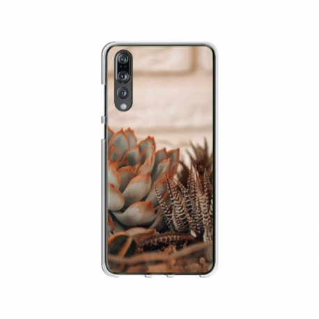 Husa personalizata tip carcasa HQPrint pentru Huawei P20 Lite, model Flowers 21, multicolor, S1D1M0358