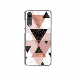 Husa personalizata tip carcasa HQPrint pentru Huawei P20 Lite, model Abstract 5, multicolor, S1D1M0368