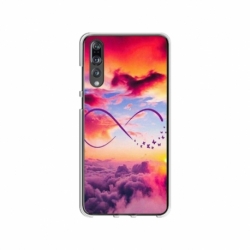 Husa personalizata tip carcasa HQPrint pentru Huawei P20 Lite, model Bright Infinity, multicolor, S1D1M0377
