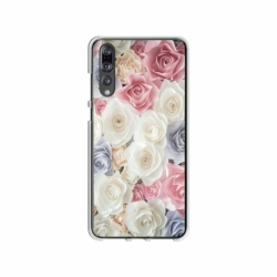 Husa personalizata tip carcasa HQPrint pentru Huawei P20 Lite, model Flowers 23, multicolor, S1D1M0385