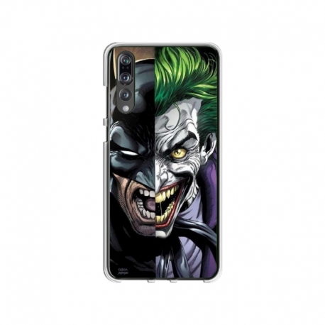 Husa personalizata tip carcasa HQPrint pentru Huawei P20 Pro, model Batman VS Joker, multicolor, S1D1M0012