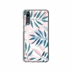 Husa personalizata tip carcasa HQPrint pentru Huawei P20 Pro, model Leaf Design 1, multicolor, S1D1M0044