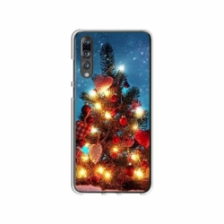 Husa personalizata tip carcasa HQPrint pentru Huawei P20 Pro, model Christmas Tree 2, multicolor, S1D1M0058