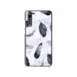 Husa personalizata tip carcasa HQPrint pentru Huawei P20 Pro, model Leaf Design 2, multicolor, S1D1M0071