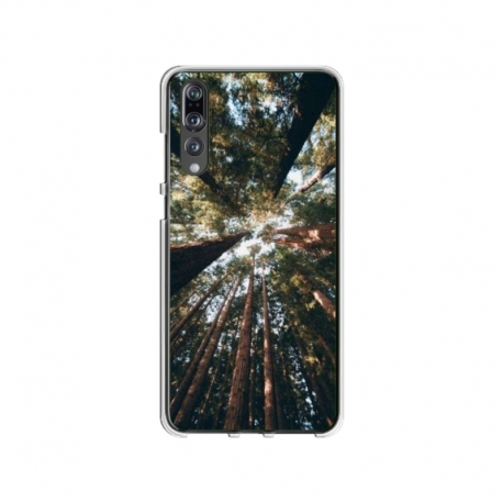 Husa personalizata tip carcasa HQPrint pentru Huawei P20 Pro, model Tree perspective, multicolor, S1D1M0079