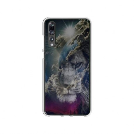 Husa personalizata tip carcasa HQPrint pentru Huawei P20 Pro, model Lion 4, multicolor, S1D1M0120