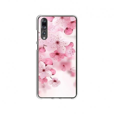 Husa personalizata tip carcasa HQPrint pentru Huawei P20 Pro, model Flowers 17, multicolor, S1D1M0241