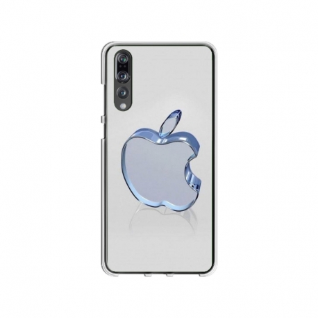 Husa personalizata tip carcasa HQPrint pentru Huawei P20 Pro, model Apple Logo, multicolor, S1D1M0323