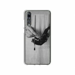 Husa personalizata tip carcasa HQPrint pentru Huawei P20 Pro, model Black Paint, multicolor, S1D1M0336