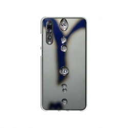 Husa personalizata tip carcasa HQPrint pentru Huawei P20 Pro, model Droplets, multicolor, S1D1M0353