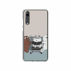Husa personalizata tip carcasa HQPrint pentru Huawei P20, model Bears 1, multicolor, S1D1M0003